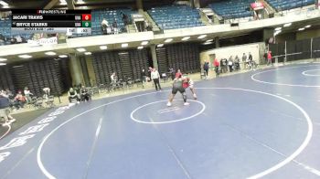 285 lbs Cons. Round 3 - Bryce Starks, Unattached vs Jacari Travis, Unattached