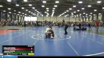 115 lbs Round 4 (6 Team) - William Ross, Agression Legionaries vs Jaxon Foote, Minion White