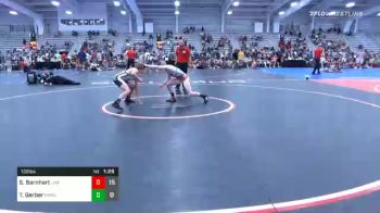 132 lbs Prelims - Spencer Barnhart, LAW White vs Tanner Gerber, Backyard Boyz Wrestling Club