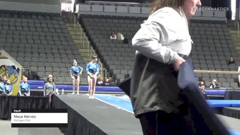 Maya Hervey - Vault, Michgan Elite - 2022 Elevate the Stage Toledo presented by Promedica