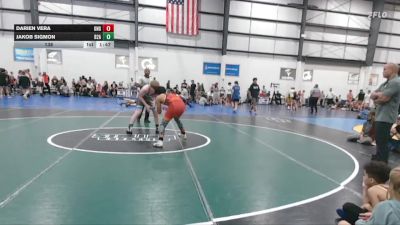 138 lbs Round 4 (6 Team) - Jakob Sigmon, BELIEVE TO ACHEIVE vs Darien Vera, GREAT NECK WRESTLING CLUB GOLD