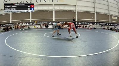 138 lbs Donald Bowie, Indiana Gold vs Kieran Beach, Michigan Blue