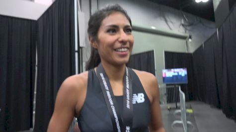 Brenda Martinez after dominant 1500m victory at USA Indoors
