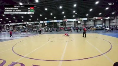 55 lbs Cons. Round 5 - Matthew Calderon, Aberdeen vs Rowan Richard, MATPAC Wrestling