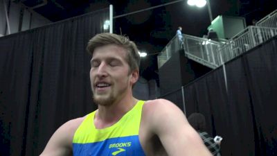 Cas Loxsom after 3rd at USA Indoors, feels like he's on an upward trend