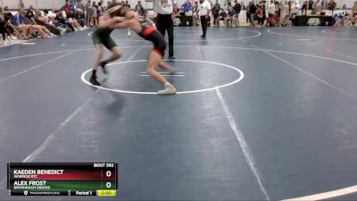 125 lbs Cons. Round 2 - Alex Frost, Birmingham Groves vs Kaeden Benedict, Warrior RTC