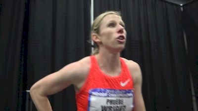 Phoebe Wright feels like she's making steps in the right direction after 3rd-place finish