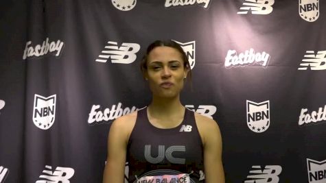 Sydney McLaughlin after 51.84 HS 400 record