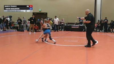 86 lbs 3rd Place Match - Marco Franco, Parabellum Wrestling Academy vs Devin Eggleston