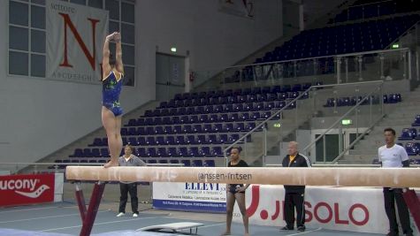 30 Seconds Of True Beam Greatness From Flavia Saraiva (Brazil) - Day 1 Training, Jesolo 2016