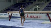 Carolyne Pedro's Beautiful Beam Work (Brazil) - Day 1 Training, Jesolo 2016