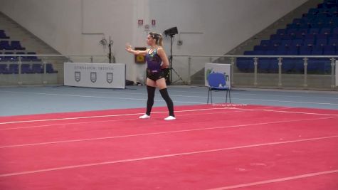 Daniele Hypolito's Sassy And Fun New Floor Routine (Brazil) - Day 1 Training, Jesolo 2016