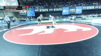 Boys 1A 215 lbs 3rd Place Match - Caden Sullivan, Seton Catholic vs Josiah Gutierrez, Wapato