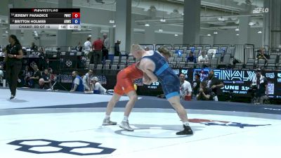 77 kg Champ. Rd Of 16 - Jeremy Paradice, PWC RTC vs Britton Holmes, Army (WCAP)