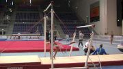 Carolyne Pedro Displays Smooth Swinging On Bars (Brazil) - Day 1 Training, Jesolo 2016