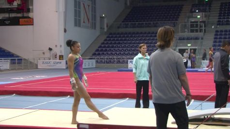 Laurie Hernandez Flies High On Bars (USA) - Day 1 Training, Jesolo 2016