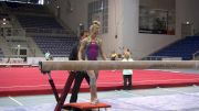 Emily Gaskins Full Beam Routine (USA) - Day 1 Training, Jesolo 2016