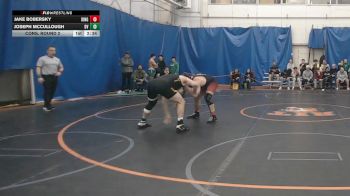 184 lbs Cons. Round 2 - Jake Bobersky, King`s (pa) vs Joseph McCullough, Delaware Valley
