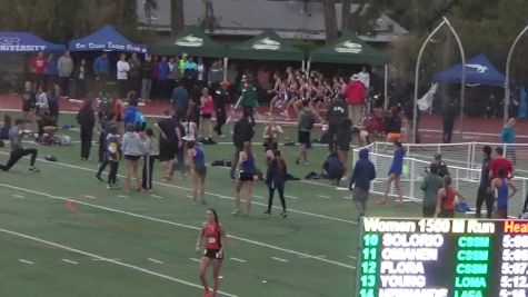 Women's 1500m, Heat 4