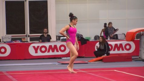 Laurie Hernandez Adds Dbl Lay On Floor (USA) - Day 1 Training, Jesolo 2016