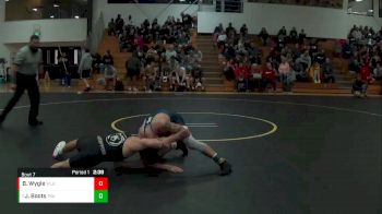 141 lbs Champ. Round 1 - Jett Boots, Trine University vs Brock Wygle, West Liberty