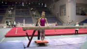 Emily Gaskins Full Beam Routine (USA) - Day 1 Training, Jesolo 2016