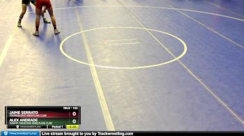 132 lbs 7th Place Match - Jaime Serrato, Youngblood Wrestling Club vs Alex Andrade, Swamp Monsters Wrestling Club