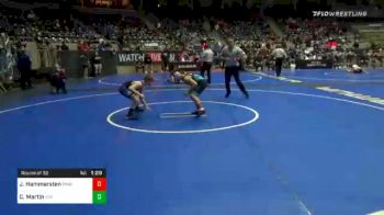 90 lbs Prelims - Jay Hammarsten, Pinnacle vs Cole Martin, Vinita Kids Wrestling