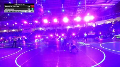 54 lbs Final - Kashton Kaylor, Team Aggression vs Mika Abeel, Team Aggression