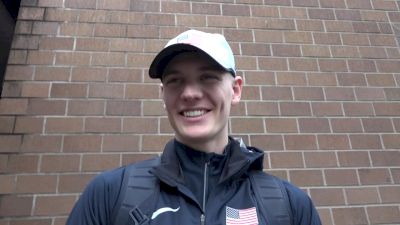 U.S. Champ Sam Kendricks teaches kids how to pole vault and reflects on how he got started