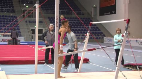 Consistency Queen Ashton Locklear Hits Another Bar Routine (USA) - Day 1 Training, Jesolo 2016
