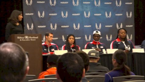 Ryan Hill says he's hoping for top-5 in 3k, medal would be "a really good day"