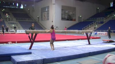 Emily Schild Hits Full Beam Set (USA) - Day 2 Training, Jesolo 2016