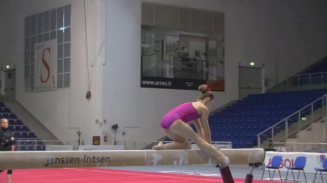Ragan Smith Beam Set With Timer Dismount (USA) - Day 2 Training, Jesolo 2016