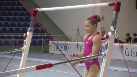 Ragan Smith Full Bar Routine (USA) - Day 2 Training, Jesolo 2016