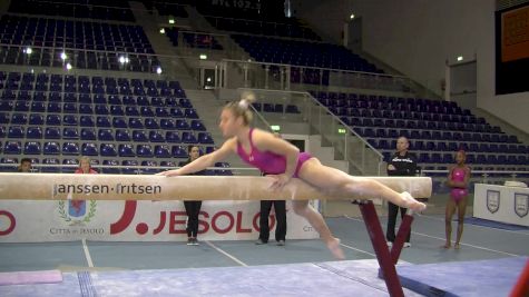 Emily Gaskins Full Set On Beam (USA) - Day 2 Training, Jesolo 2016
