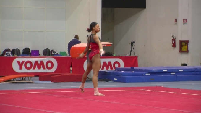 Gabby Douglas Fierce Full Floor Routine Usa Day 2 Training