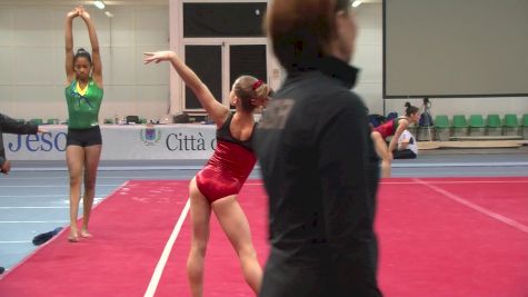 Ragan Smith Full Floor Routine (USA) - Day 2 Training, Jesolo 2016