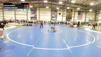 75 lbs Round Of 32 - Haydyn Horwat, PA vs Cameron Regnault, RI