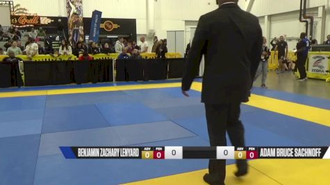 Adam Bruce Sachnoff vs Benjamin Zachary Lenyard 2024 World IBJJF Jiu-Jitsu No-Gi Championship