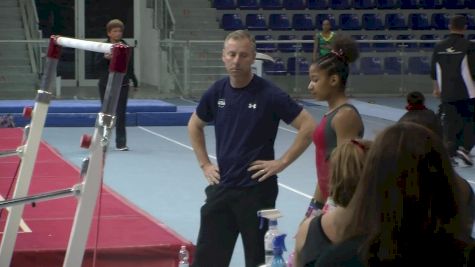 Jordan Chiles Hits Another Strong Bar Set (USA) - Day 2 Training, Jesolo 2016