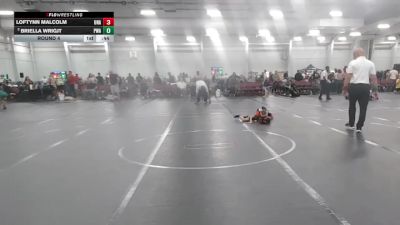 44-52 lbs Round 4 - Briella Wrigjt, Primal Wrestling Academy vs Loftynn Malcolm, Unattached