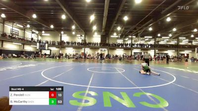 116 lbs Rr Rnd 4 - Zach Pendell, Glens Falls vs Billy McCarthy, Shenendehowa