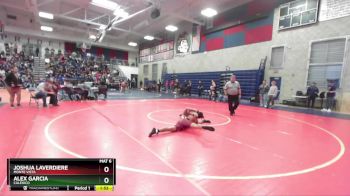 132 lbs Champ. Round 1 - Joshua Laverdiere, Monte Vista vs Alex Garcia, Calexico