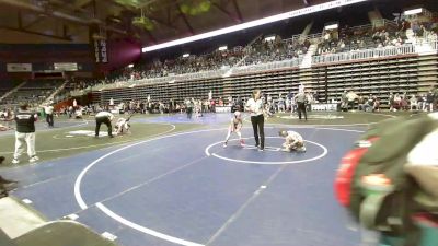 58 lbs Round Of 16 - Ridley Wiechmann, Ten Sleep Hyattville Scrappers vs Barrett Reeder, Project WC