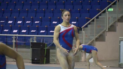 Jaw Dropping Beam Set From Aly Raisman (USA) - Official Training, Jesolo 2016