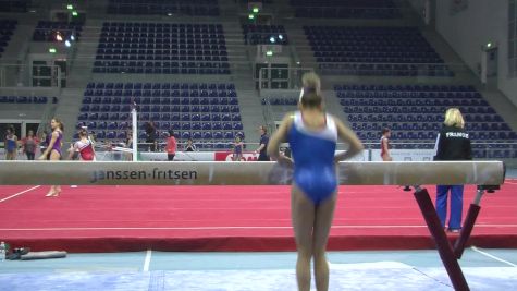 Ashton Locklear Full Beam Routine (USA) - Official Training, Jesolo 2016