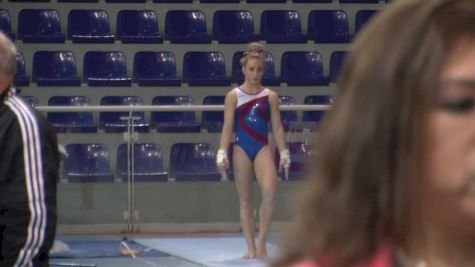 Emily Gaskins Shows Yurchenko Double (USA) - Official Training, Jesolo 2016
