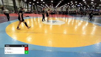 185 lbs Round Of 32 - Breann Cullen, LA vs Shaelie Young, NJ