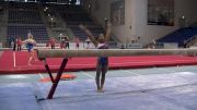 Jordan Chiles Leads Off With Ease On Beam (USA) - Official Training, Jesolo 2016